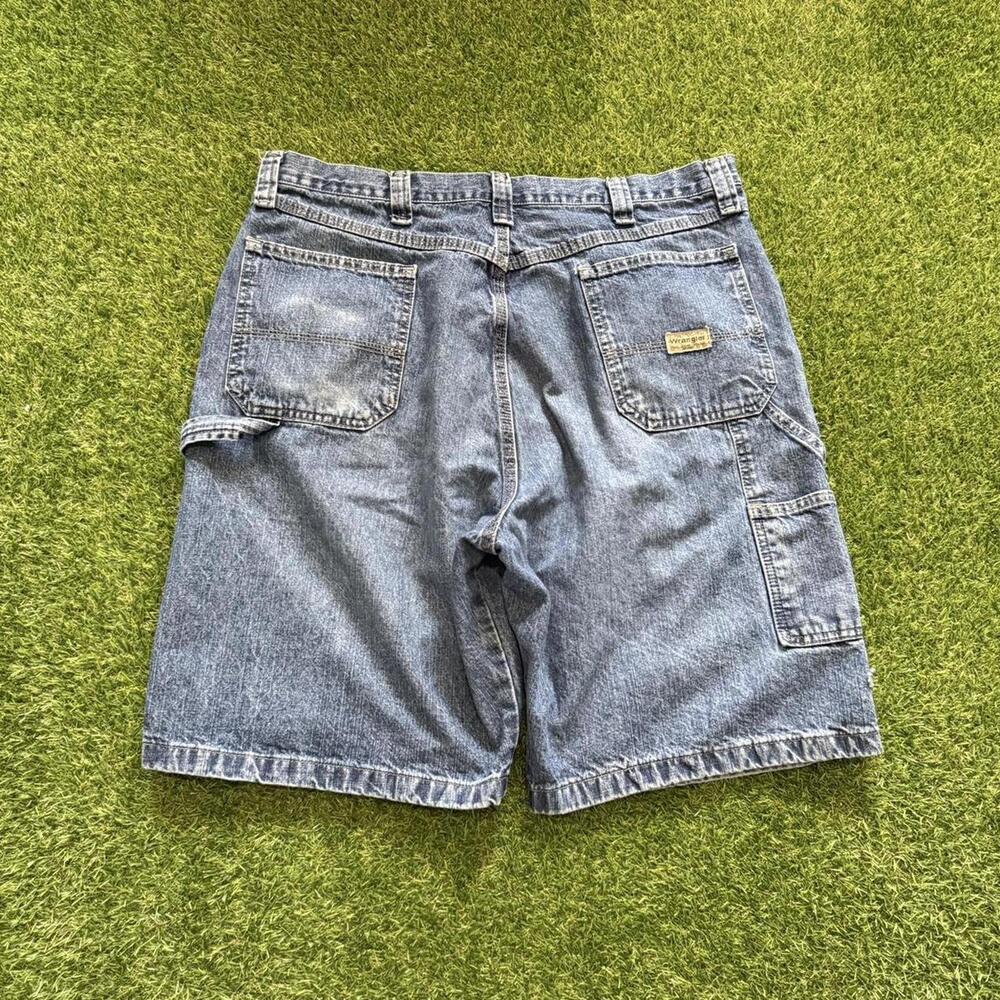 Vintage 90s Wrangler Carpenter Jean Shorts Waist 36